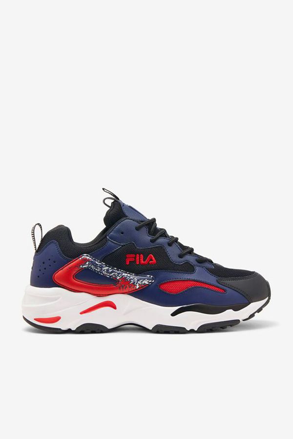 Zapatillas Fila Hombre Negras / Blancas / Azules - Ray Tracer 2 - España 630895LSW